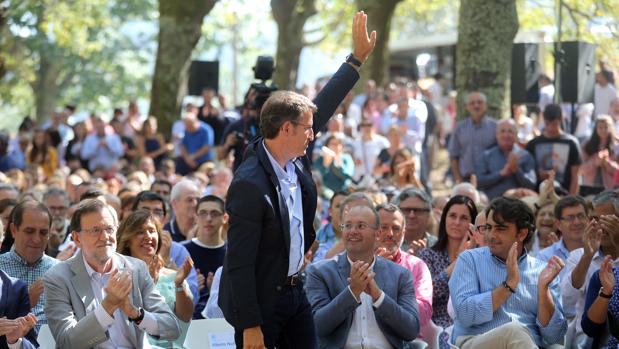 Rajoy y Feijóo reúnen este sábado a más de 10.000 simpatizantes en el gran acto de campaña