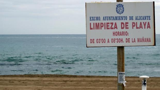 Playa de Urbanova, en Alicante