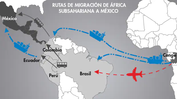 El férreo control de la frontera marítima de Canarias conduce a inmigrantes a EE.UU. por Costa Rica