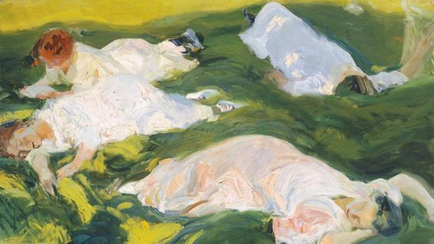 La siesta (Sorolla, 1911). Museo Sorolla