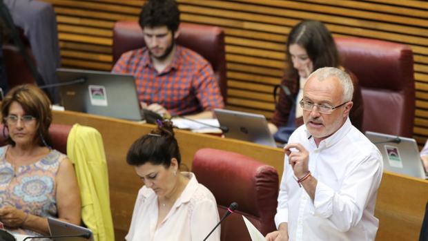 El grupo de Podemos en las Cortes Valencianas