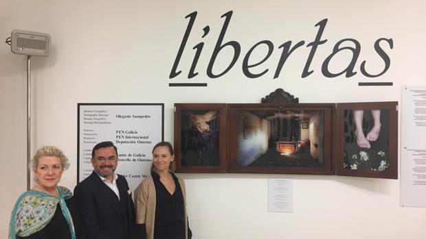 Inauguración de la muestra fotográfica este martes en Orense