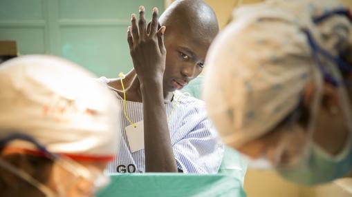 El equipo médico, operando en la región de Kenia hace un año