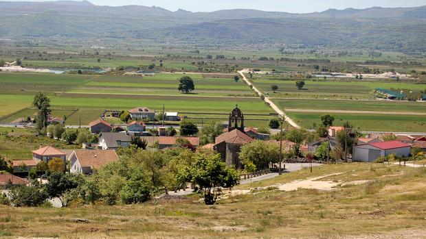 Perspectiva del concello orensano de Vilar de Santos