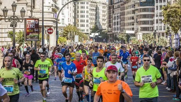 El medio maratón de Valencia, en una edición anterior