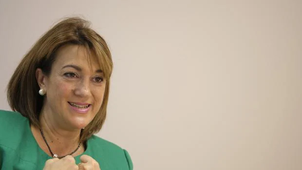 Soraya Rodríguez, diputada y presidenta del PSCL, defensora de la «abstención» del PSOE al gobierno de Rajoy