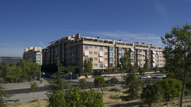 Vista del nuevo barrio de Sanchinarro, en Madrid