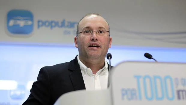 El secretario general del PPdeG, Miguel Tellado