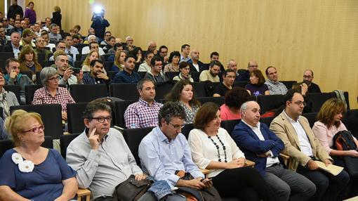 Un momento del la jornada de Salud Laboral