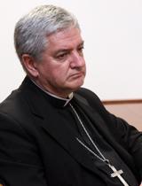 Monseñor Marc Aillet, durante su breve estancia en Santiago de Compostela