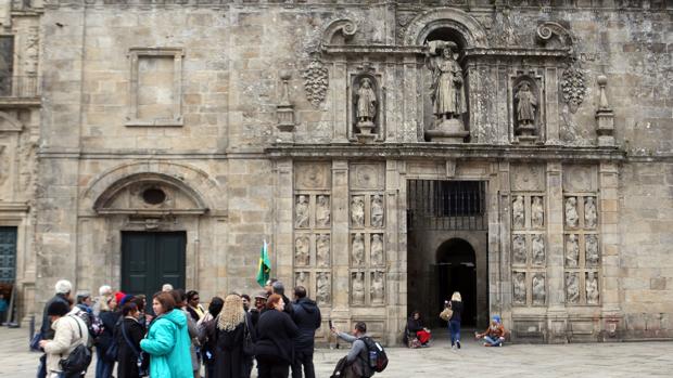 La Puerta Santa de la Catedral de Santiago ha estado abierta de manera excepcional este 2016