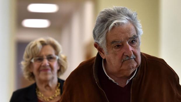 Mujica y Carmena, hoy en Cibeles