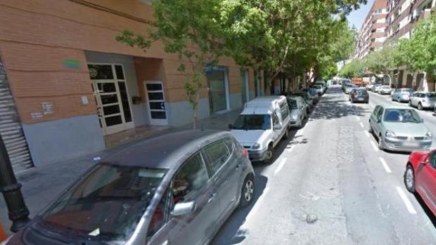 magen de la calle de Valencia en la que se registró la agresión