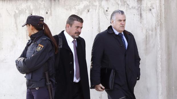 Bárcenas llega al juicio en la Audiencia Nacional