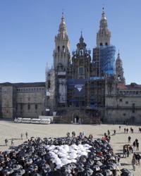 La Catedral de Santiago, ayer