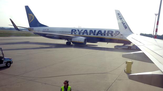 Imagen de archivo de un avión de Ryanair en la Comunidad Valenciana