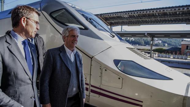 El presidente de la Xunta, Núñez Feijóo, y el presidente de Uruguay, Tabaré Vázquez