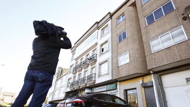 Vivienda de Arteixo (La Coruña), donde vivía uno de los detenidos