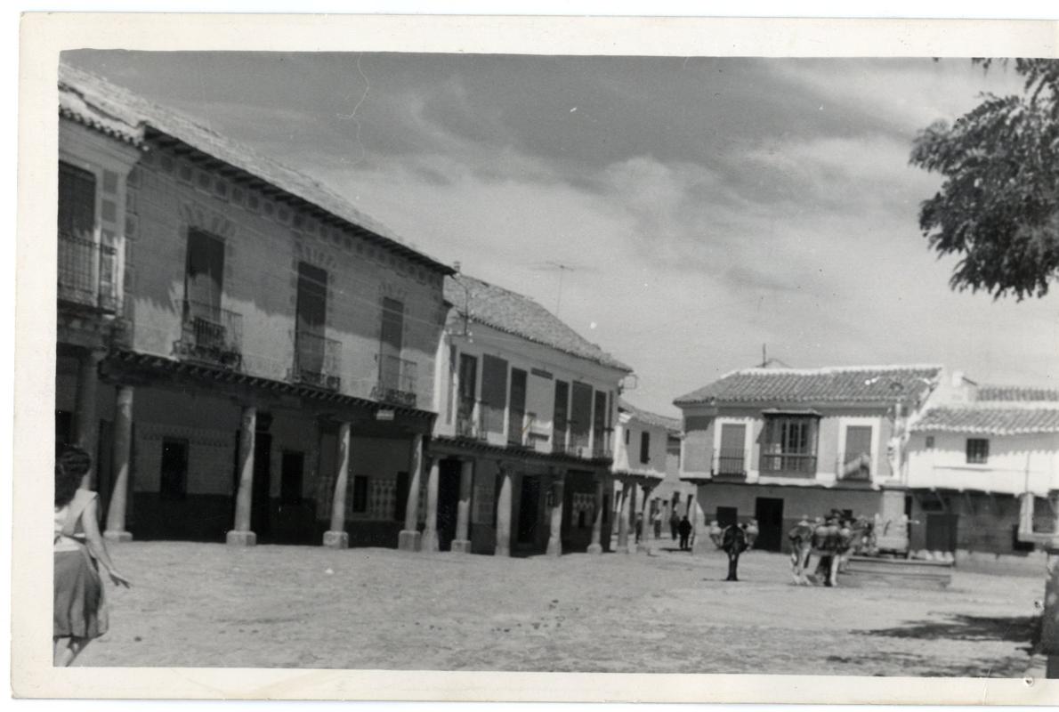 Plaza de Orgaz en el año 1960