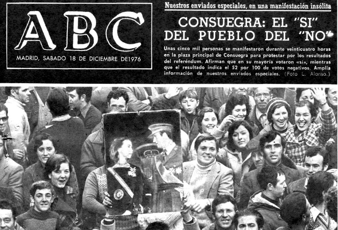 Portada de ABC del sábado 18 de diciembre de 1976