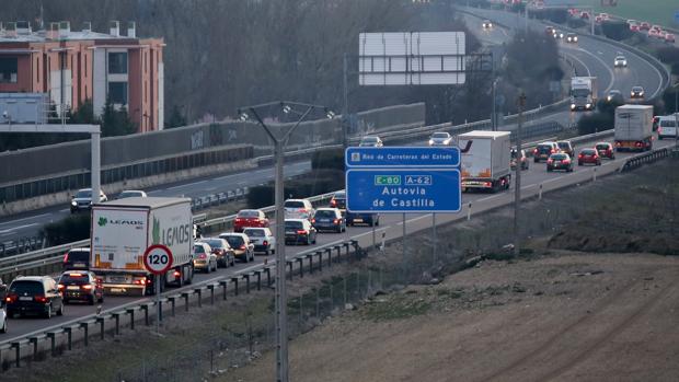 Un tramo de la Autovía de Castilla en una imagen de archivo