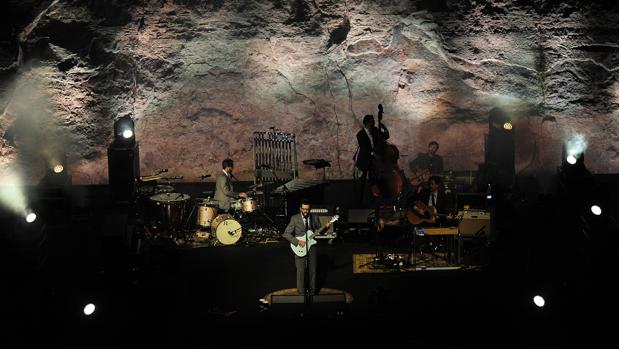 Actuación de la banda estadounidense Eels en el anfiteatro Grec en verano de 2014