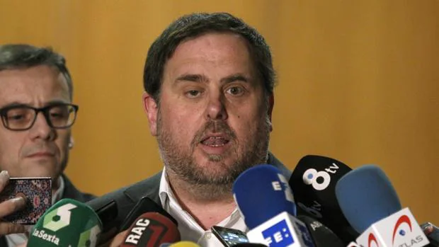 El vicepresidente catalán, Oriol Junqueras