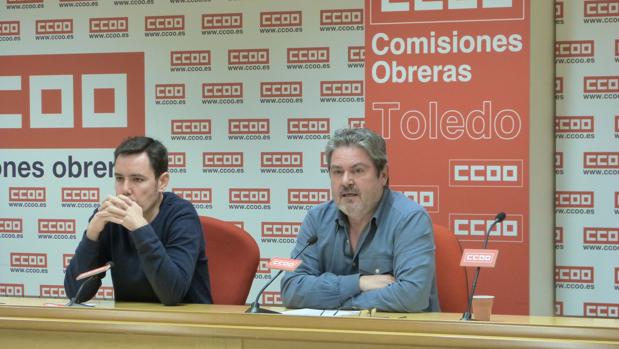 Jesús García Villaraco y Alberto Sánchez, en rueda de prensa