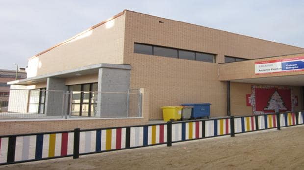 Una imagen del colegio Antonio Fontán de Madrid