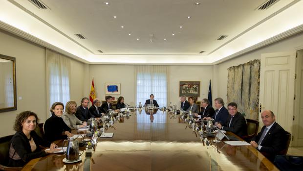 Primer Consejo de Ministros del nuevo Gobierno de Mariano Rajoy