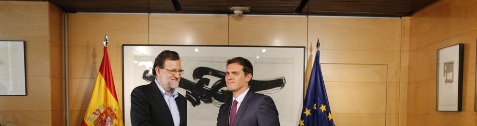 Mariano Rajoy y Albert Rivera, en una imagen de archivo