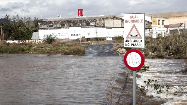 Imagen del Segura a su paso por Orihuela