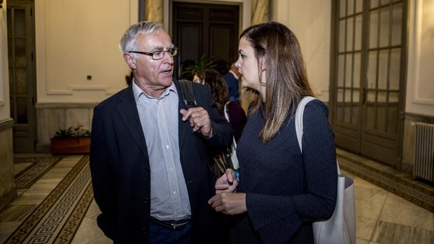 Joan Ribó y Sandra Gómez, en una imagen de archivo