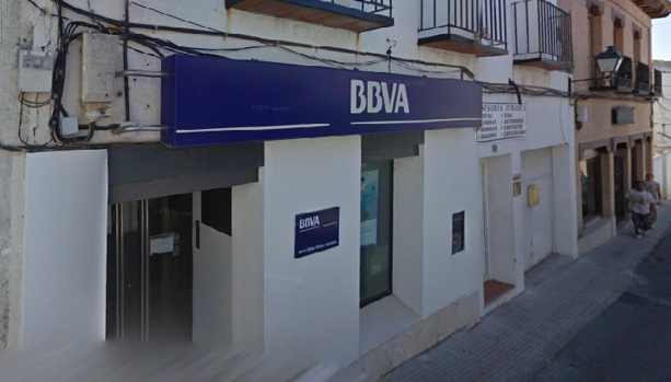 Sucursal del BBVA donde se ha producido el atraco