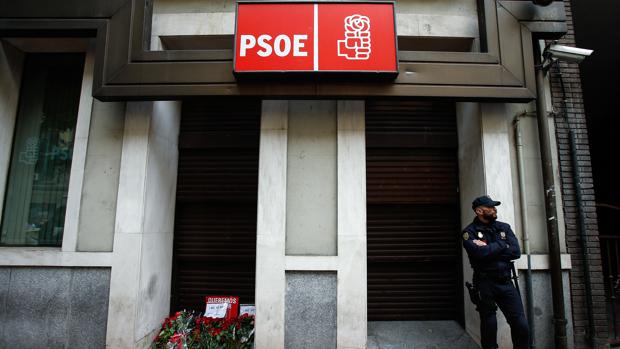 La sede del PSOE en la madrileña calle de Ferraz