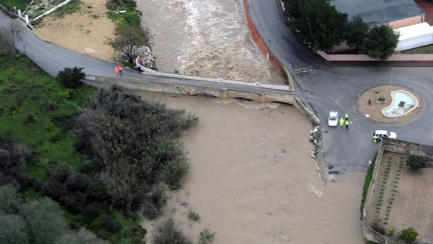 Imagen de los efectos del temporal en la provincia de Alicante