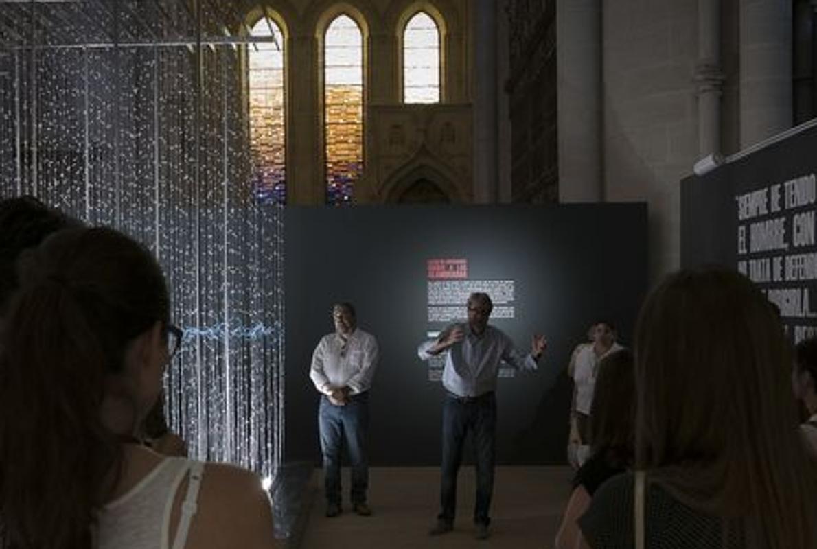 Visita de la exposición «La Poética de la Libertad» en Cuenca