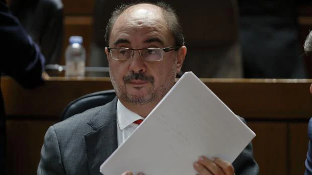 Javier Lambán, líder del PSOE aragonés y alineado con la gestora que derribó a Sánchez