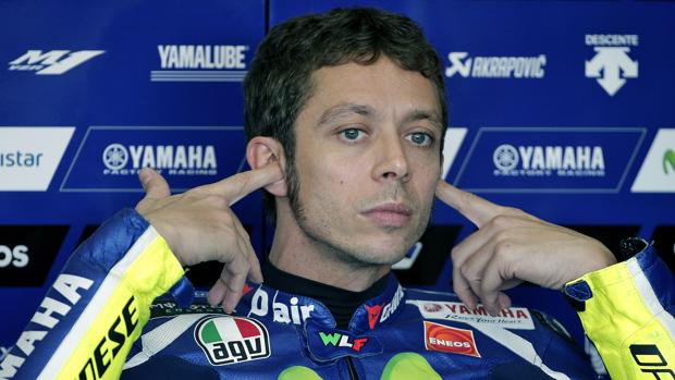 Imagen de Valentino Rossi captada en Cheste