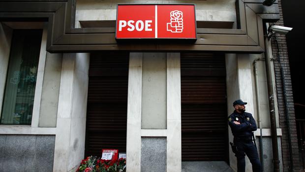 Sede del PSOE en la calle Ferraz, en Madrid