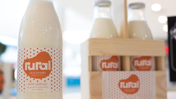 Envases de «Rural Muller», que se pondrá a la venta en la próxima primavera