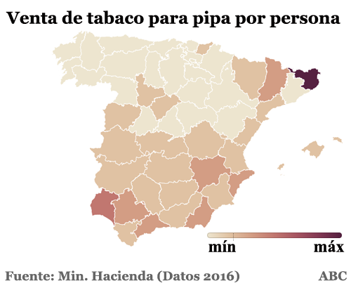 Gerona vende y Francia fuma