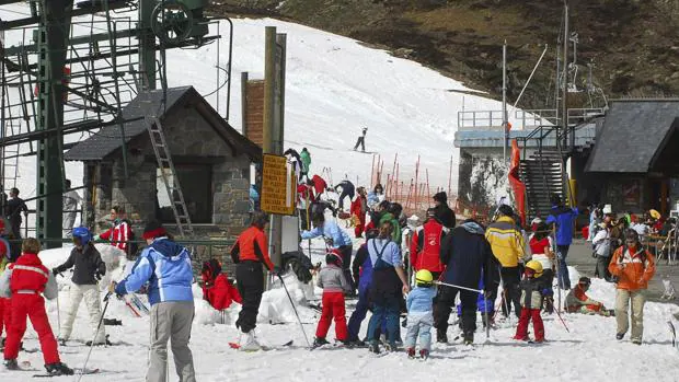 Estación de esquí de Formigal, en el Pirineo aragonés