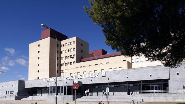 Fachada principal del Hospital Virgen de la Luz de Cuenca