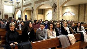 El arzobispo presidió la celebración en la iglesia de Santa Teresa