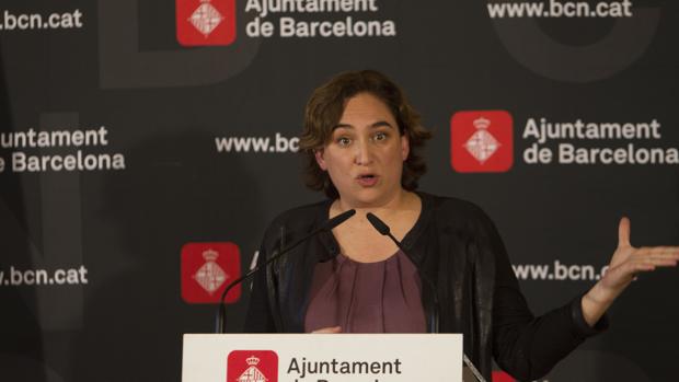 La alcaldesa de Barcelona, Ada Colau