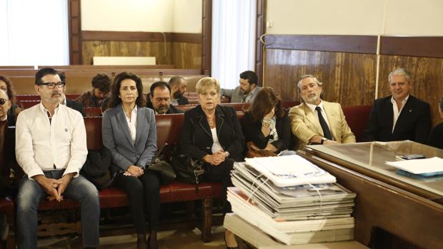 Imagen del juicio de una de las ramas del caso Gürtel en Valencia