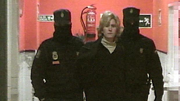 Imagen de la detención de Majarenas en Valencia en febrero de 2005