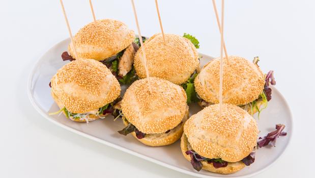 Hamburguesas preparadas con pescado de lonja