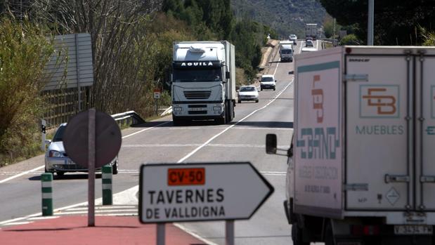 Imagen de archivo de una carretera próxima a la zona en la que se produjo el suceso